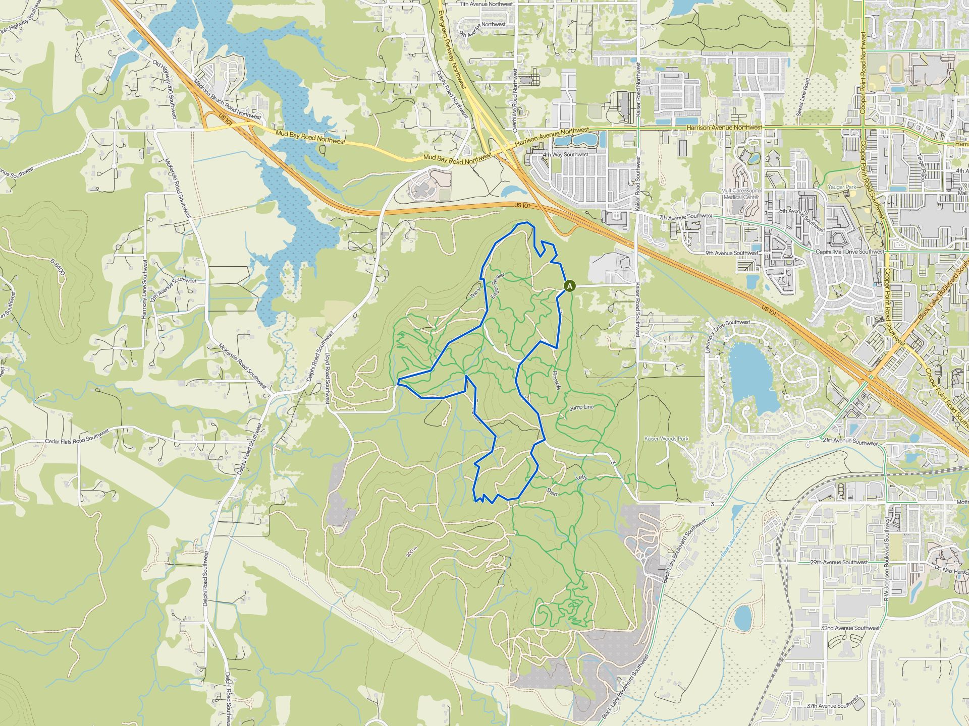 The best walks and hikes around Tumwater | Komoot